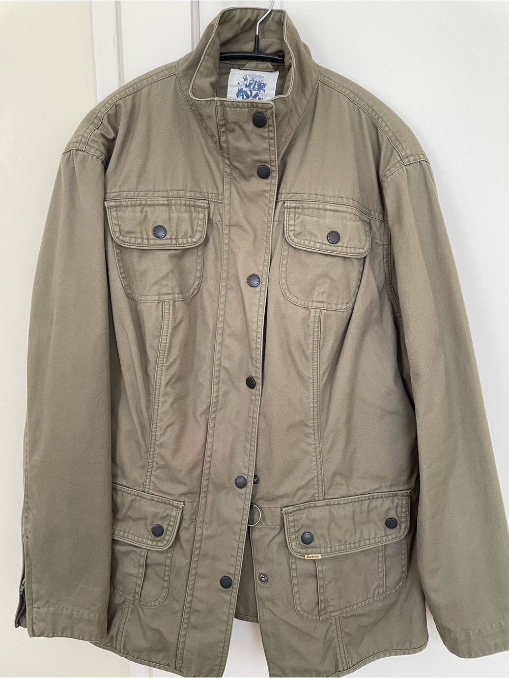Barbour Olive Utility Field Jacket - Women